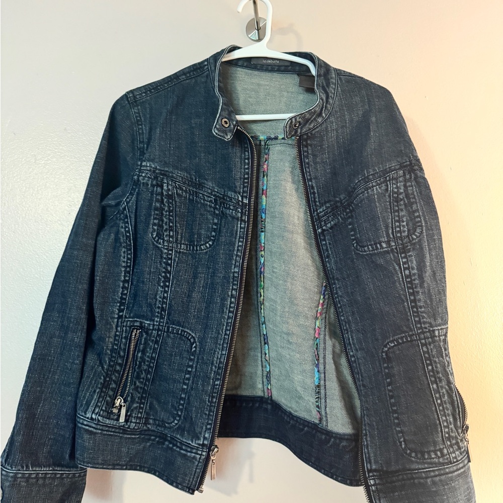 Liz Claiborne Dark Denim Jacket